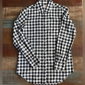 J. Crew gingham shirt XXS Perfect!